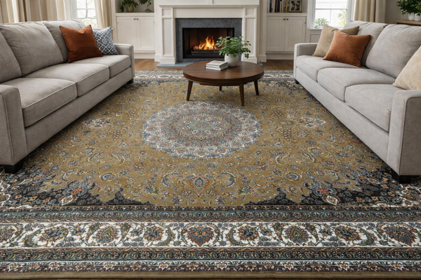 Royal Isfahan Medallion Rug