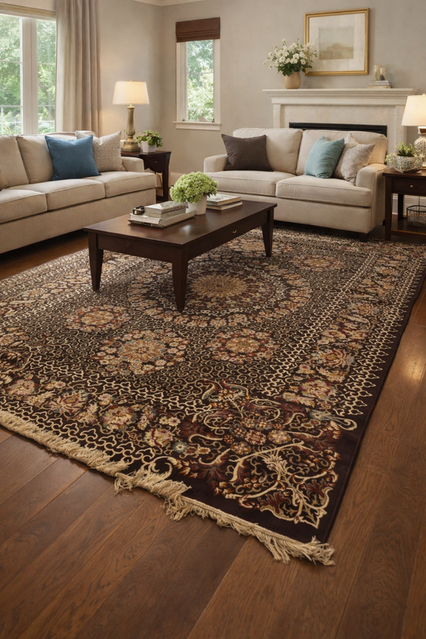 Shiraz Midnight Medallion Rug