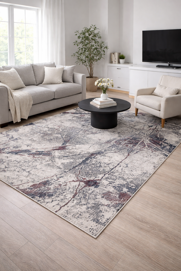 Silver Nova Turkish Polypropylene Rug
