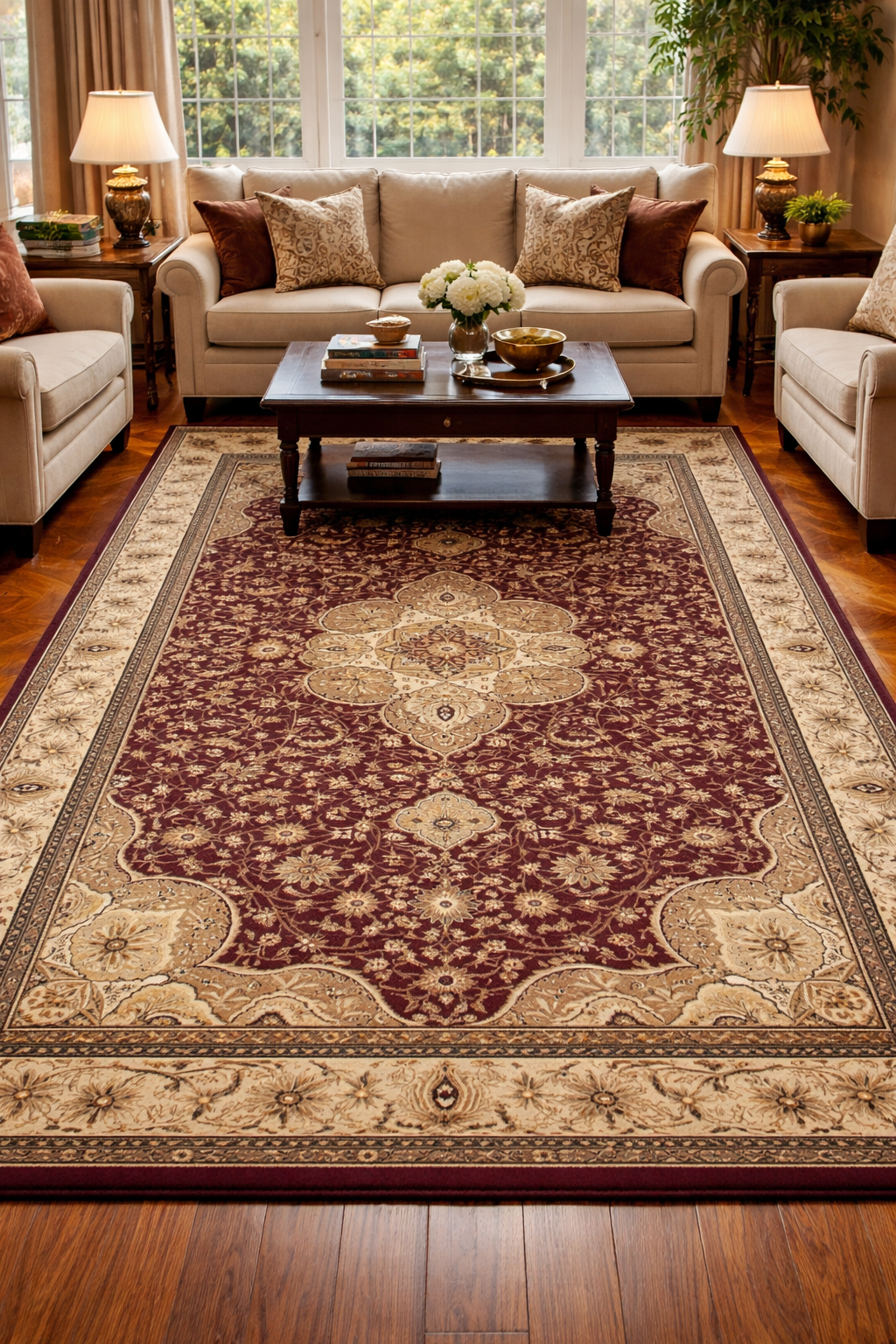 Sultan Medallion Turkish Rug