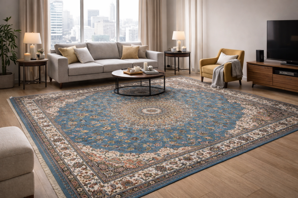 Elegant Blue persian Rug