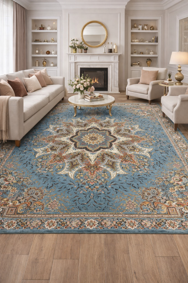 Elegant Blue Persian Rug