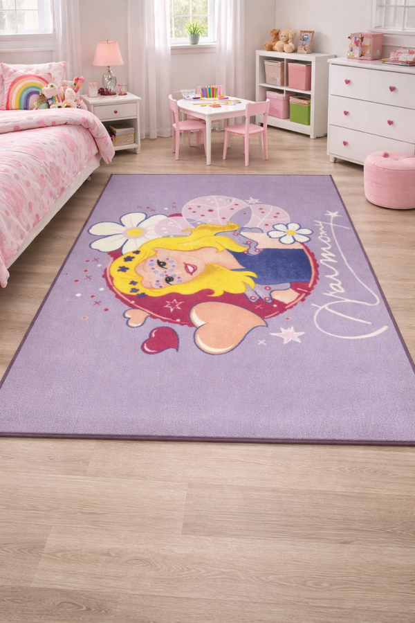 Harmony Fairy Kids Turkish Polypropylene Rug