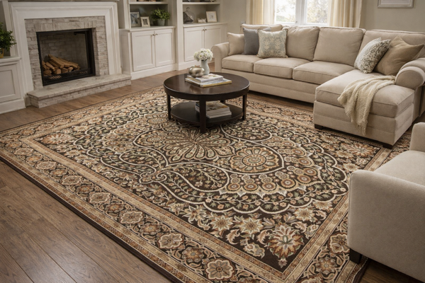 Shiraz Garden Medallion Rug