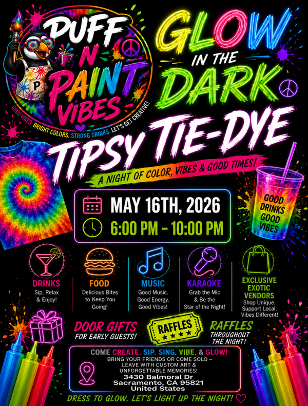 TIPSY TIE DYE (May 16th 2026)