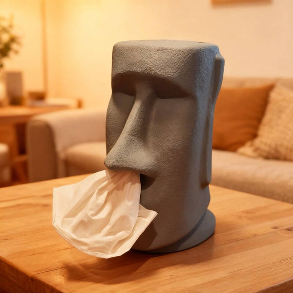 Moai tissuebox