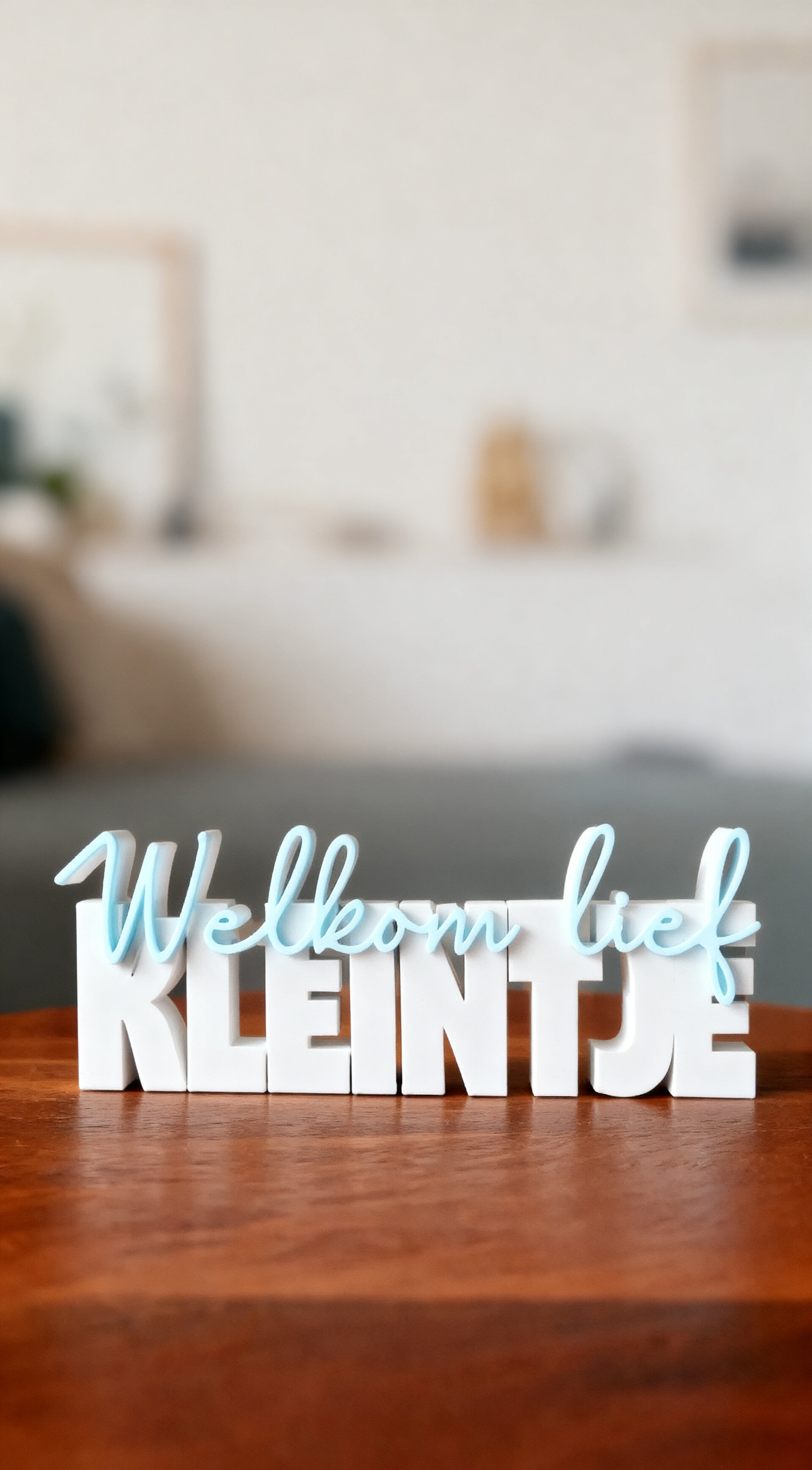 Welkom lief kleintje