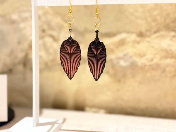 Pink feather