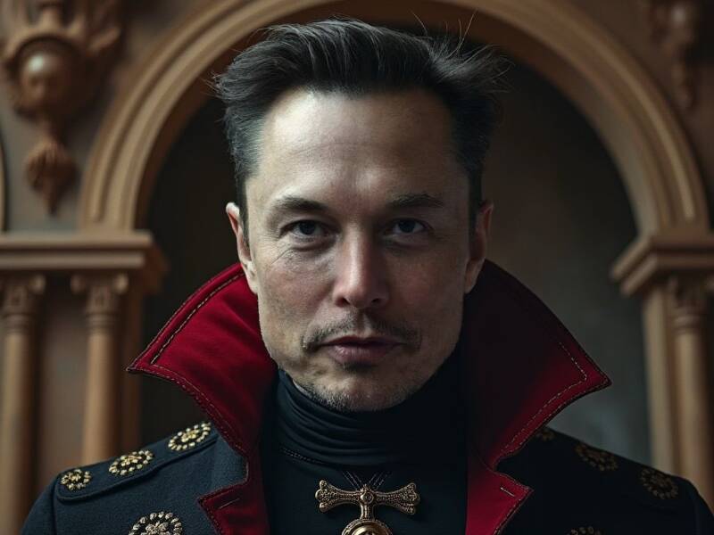 Elon Musk se dit “vampire alien voyageur du temps” : l’humour qui fait frissonner la toile