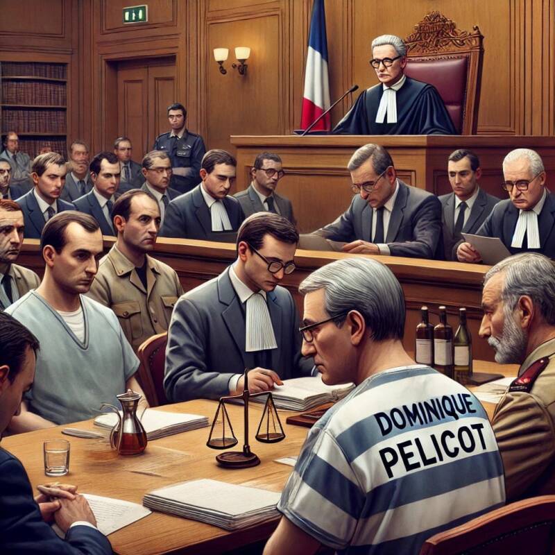 Absence de Dominique Pelicot au procès des viols de Mazan pour raison médicale