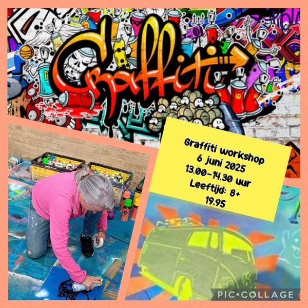 Ticket voor Graffiti workshop 6 juni 2026