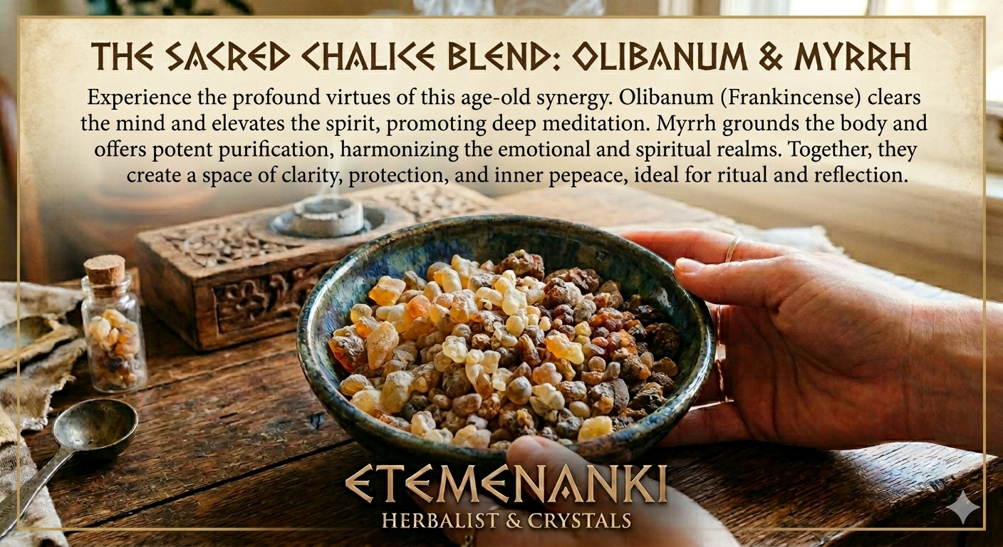 THE SACRED CHALICE BLEND: OLIBANUM & MYRRH