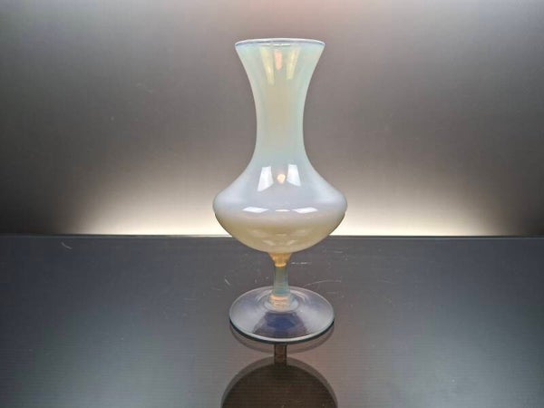 Italian opaline art glass vase “Florence”