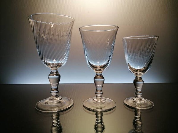 30 vintage French glasses “Luminarc"