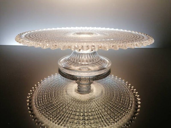 V.S.L. Art Deco pastery dish on foot “Hambourg”