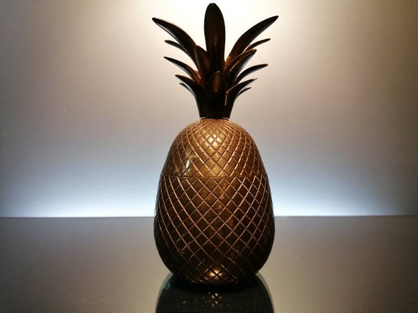 Vintage Bronze Pineapple Ice Bucket