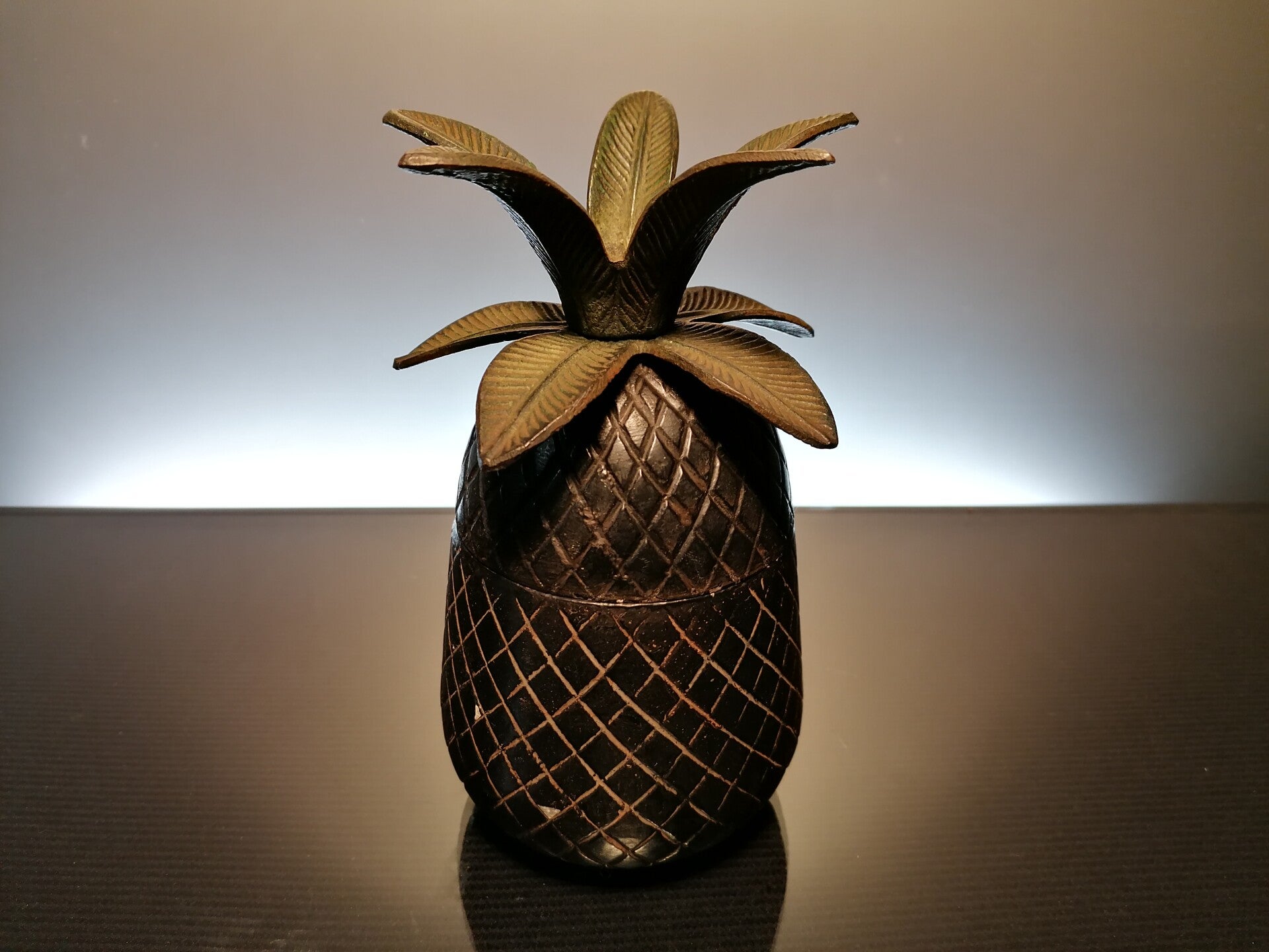 vintage pineapple ice bucket