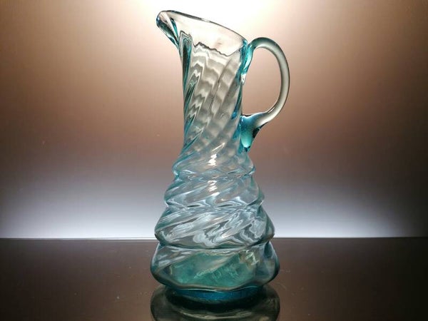 Blue 19th Century French jug.