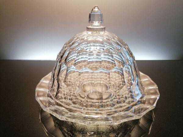 Rare VSL Art Deco cheese dome “Ecailles”