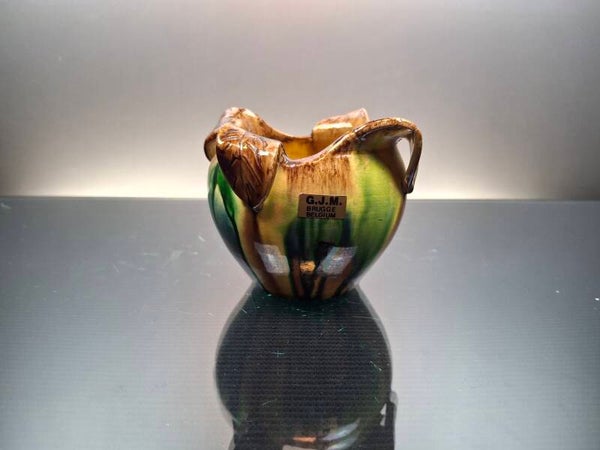 Belgium art ceramic flower pot “Bruges”.