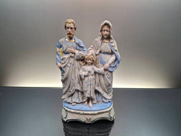 Antique biscuit holy family