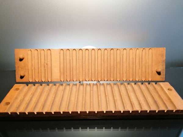 Wooden cigar mold “Karl Hart Nr 34090 Schwetzingen”