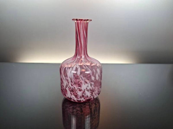 French Art deco glass vase “Clichy - Legras”