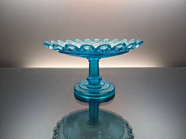 Rare 19th century bleu candy / sugar Bowl
