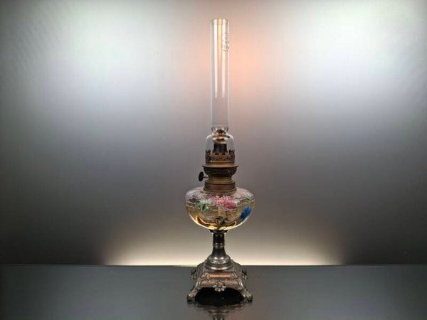 19th Century French Oil Lamp