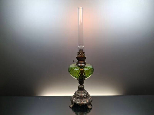 19th Century French Oil Lamp