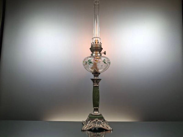 19th Century French Oil Lamp “Legras”