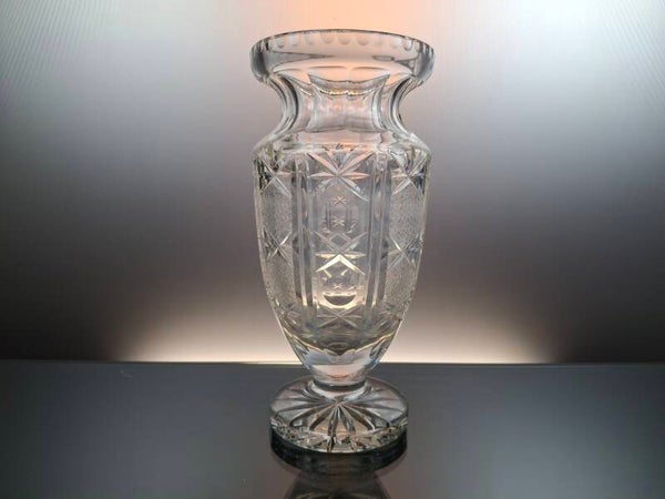 Antique crystal vase “Bohemia”
