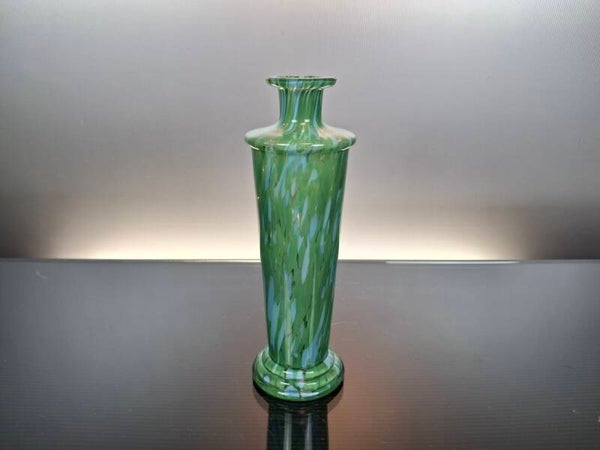 French Art deco glass vase “Clichy - Legras”