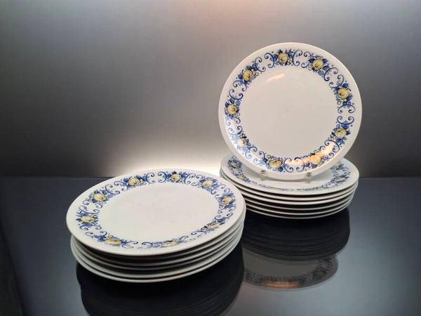 13 Villeroy & Boch porcelain dinner plates “Cadiz”