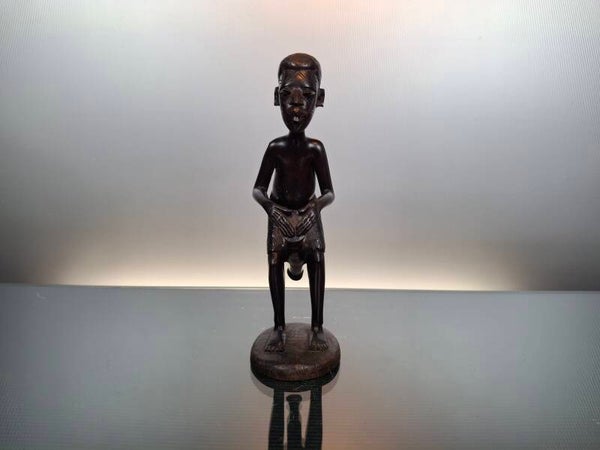 Vintage African ebony figure “Congo”