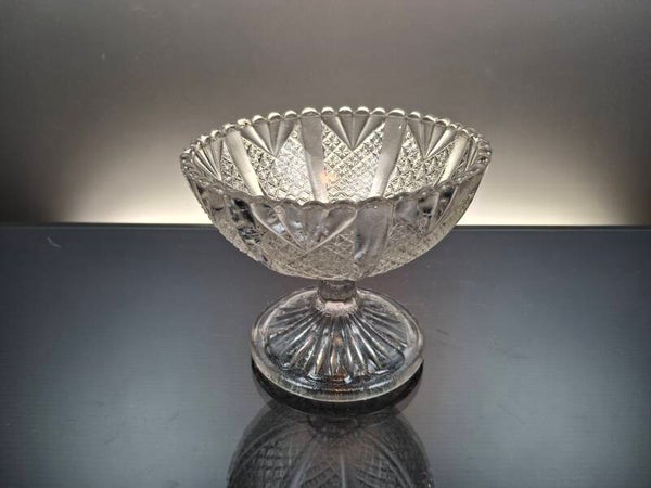 Clear art deco candy/ sugar bowl “Wien - Brockwitz”
