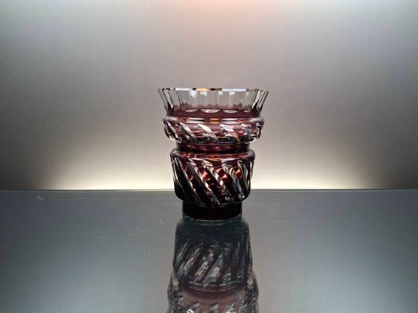Val Saint Lambert art deco crystal vase “Bolero”