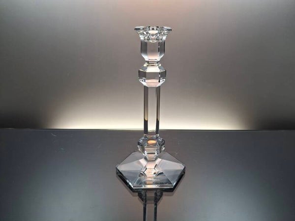 Belgian vintage crystal candlestick “Gardenia - VSL”