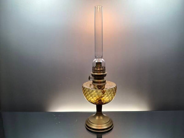 19th Century French kerosene lamp