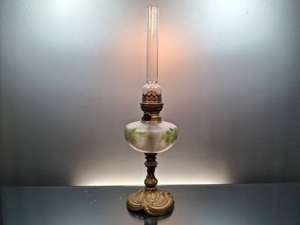 19th Century French kerosene lamp “Legras”