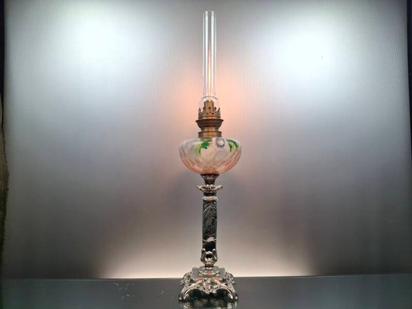 19th Century French kerosene lamp “Legras”