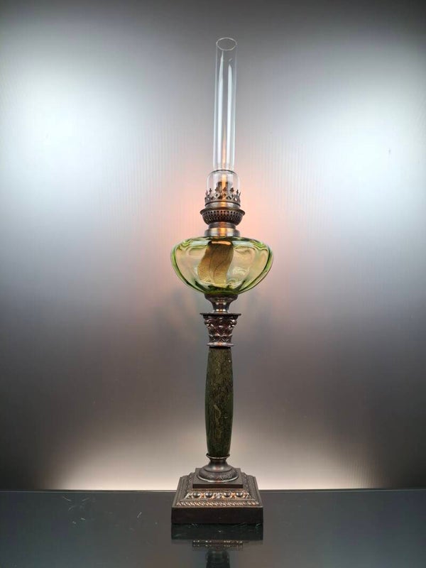 19th Century French kerosene lamp “Legras”
