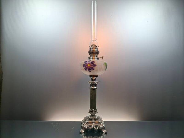 19th Century French kerosene lamp “Legras”