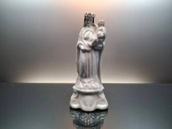 French porcelain Mary / Madonna figurine “Vieux Paris / Limoges”