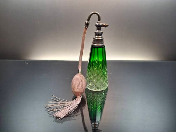 19th century crystal flacon “Karlsbad – Moser & Söhne”