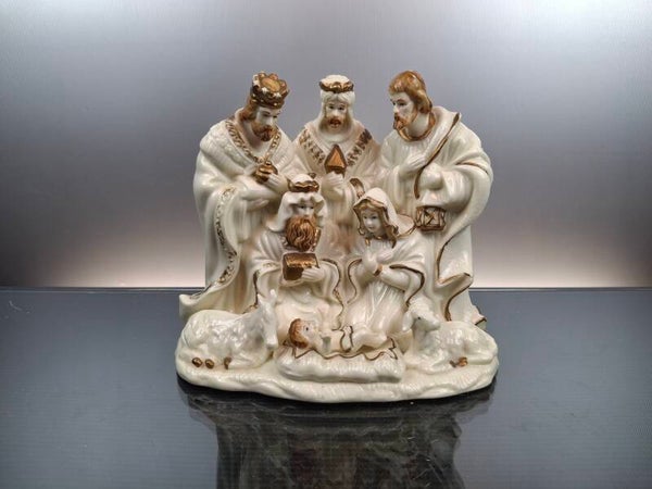 Vintage Porcelain nativity scene