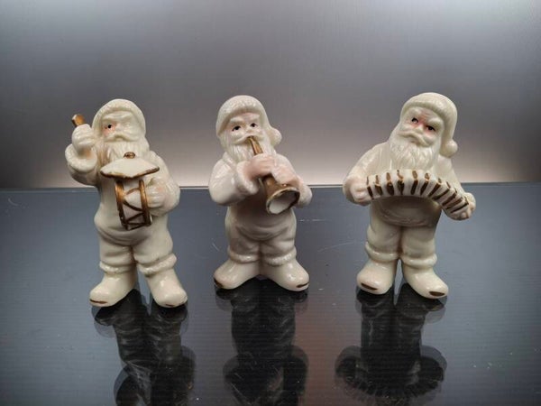 Vintage Porcelain Santa Claus Orchestra