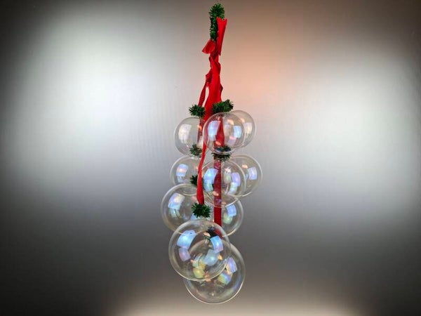 Vintage Mouth-Blown Bright Christmas Baubles