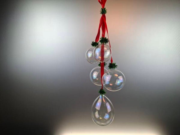 Vintage Mouth-Blown Bright Christmas Baubles