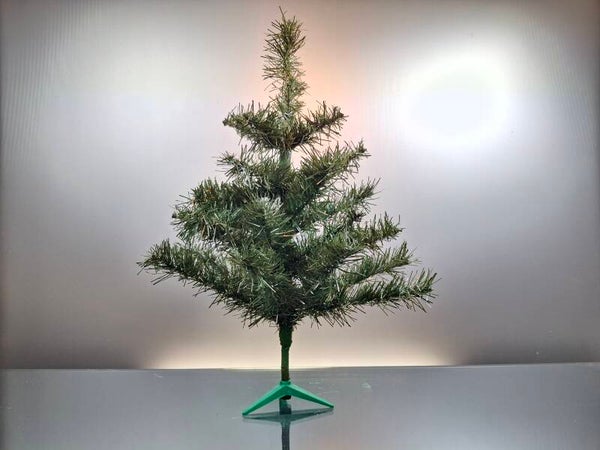 Vintage green Christmas tree 52 cm / 20.47 inches